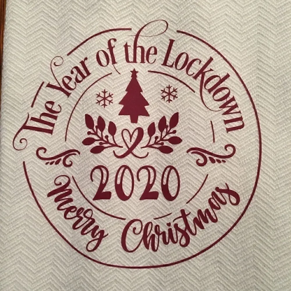 Christmas kitchen towels